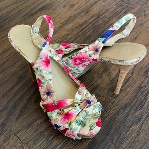 Forever 21 Floral Heels - 8